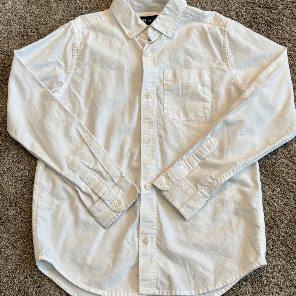 The Children's Place Light Blue Button Down Shirt
